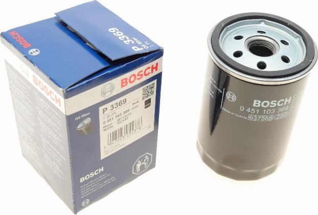 BOSCH 0 451 103 369 - Oil Filter motal.fi