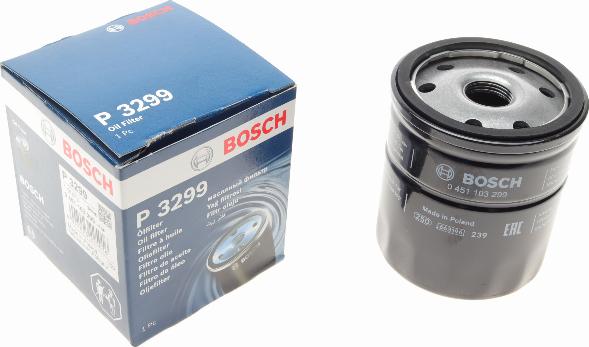 BOSCH 0 451 103 299 - Oil Filter motal.fi