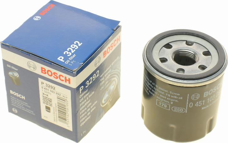 BOSCH 0 451 103 292 - Oil Filter motal.fi