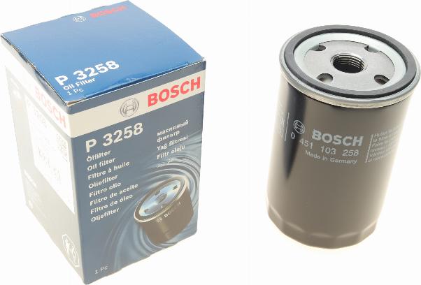 BOSCH 0 451 103 258 - Oil Filter motal.fi