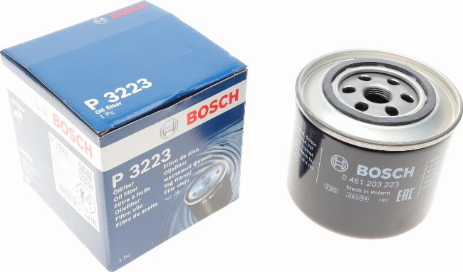 BOSCH 0 451 203 223 - Oil Filter motal.fi