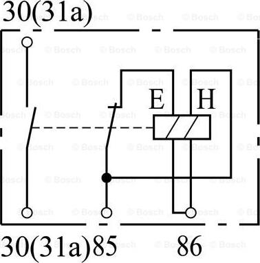 BOSCH 0 333 301 010 - Battery Relay motal.fi