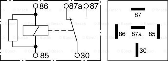 BOSCH 0 332 209 206 - Relay, ABS motal.fi