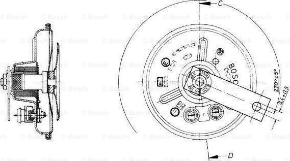 BOSCH 0 320 146 101 - Air Horn motal.fi