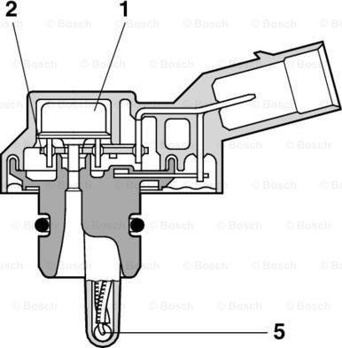 BOSCH 0 281 006 282 - Sender Unit, oil temperature / pressure motal.fi