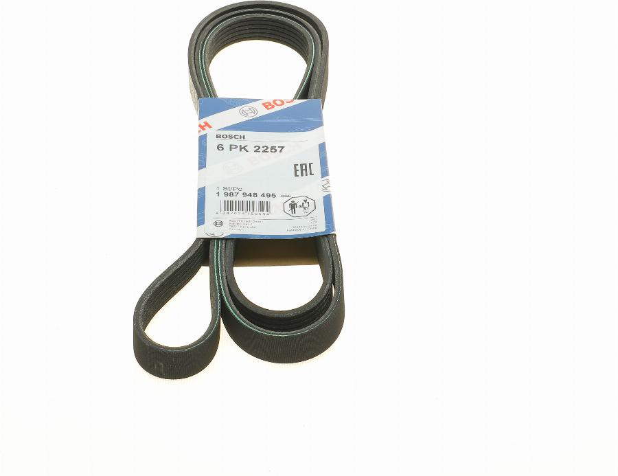 BOSCH 1 987 948 495 - V-Ribbed Belt motal.fi