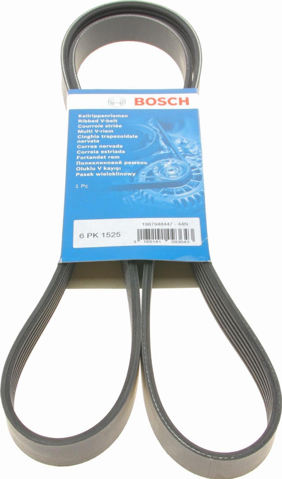 BOSCH 1 987 948 447 - V-Ribbed Belt motal.fi