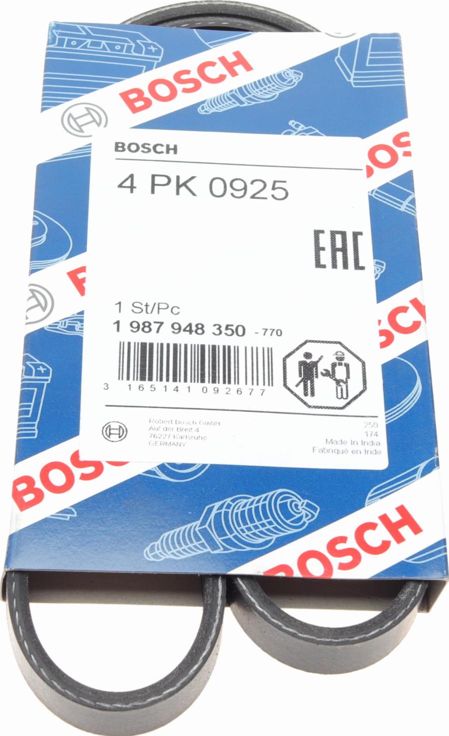 BOSCH 1 987 948 350 - V-Ribbed Belt motal.fi