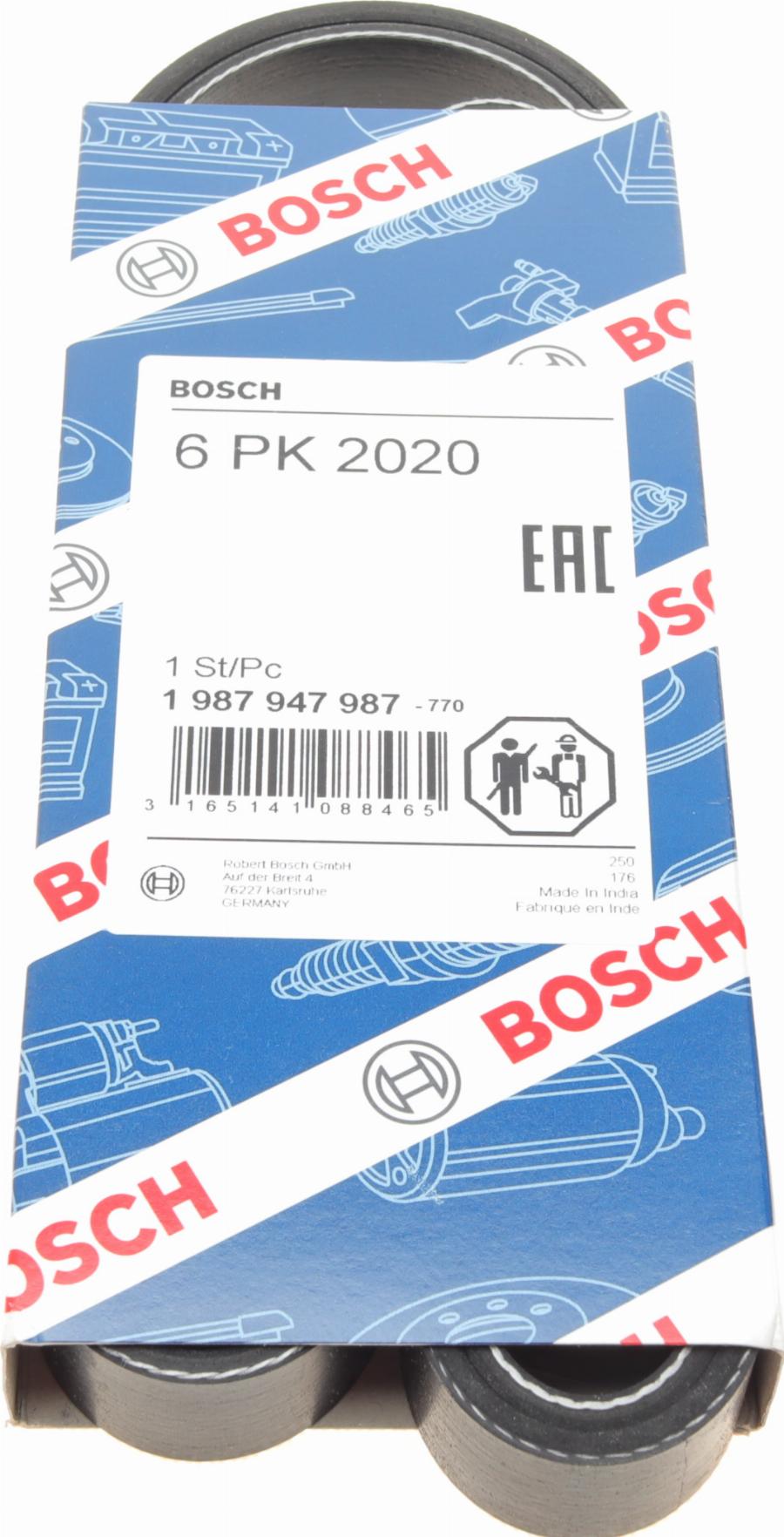 BOSCH 1 987 947 987 - V-Ribbed Belt motal.fi