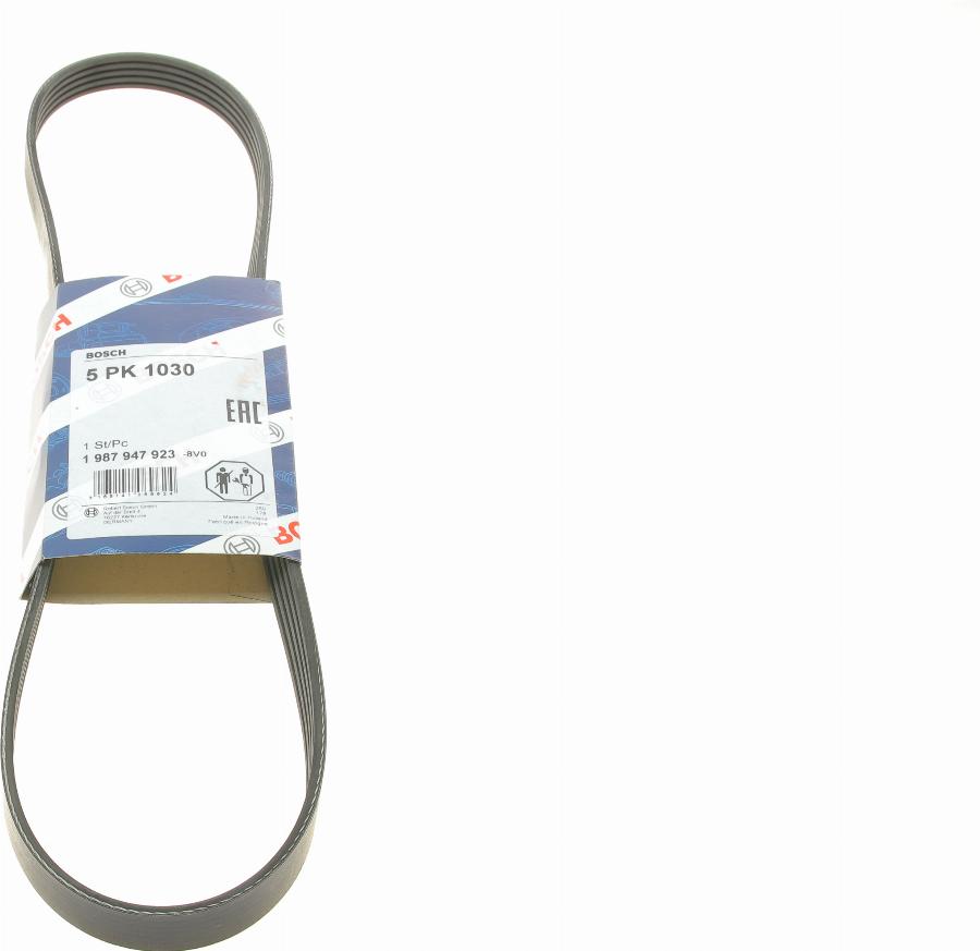 BOSCH 1 987 947 923 - V-Ribbed Belt motal.fi