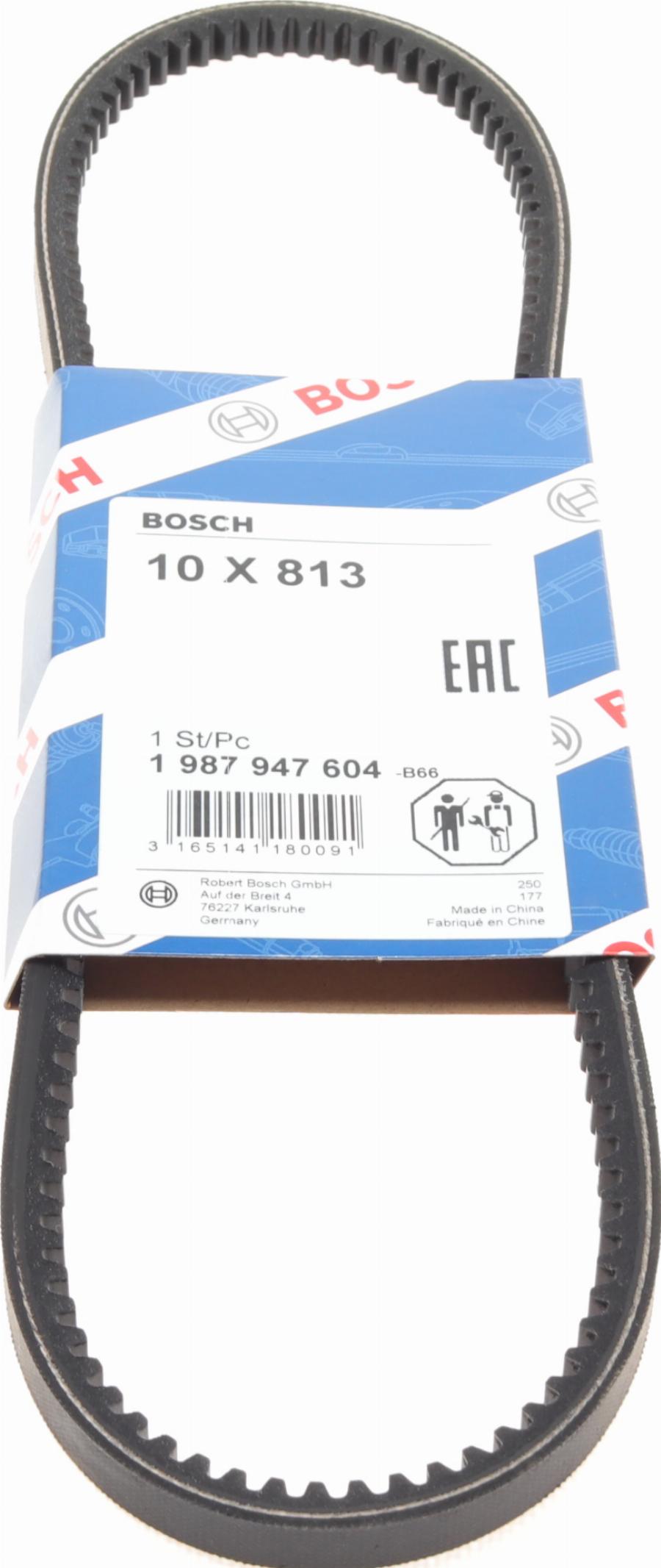 BOSCH 1 987 947 604 - V-Belt motal.fi