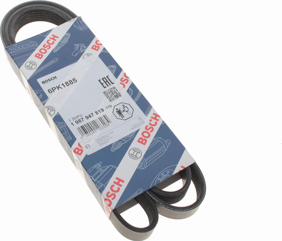 BOSCH 1 987 947 819 - V-Ribbed Belt motal.fi