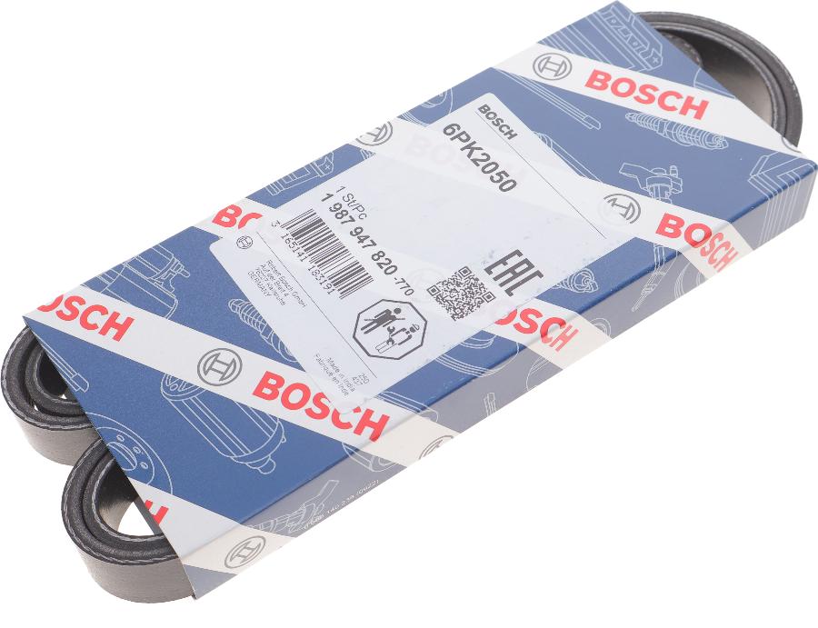 BOSCH 1 987 947 820 - V-Ribbed Belt motal.fi