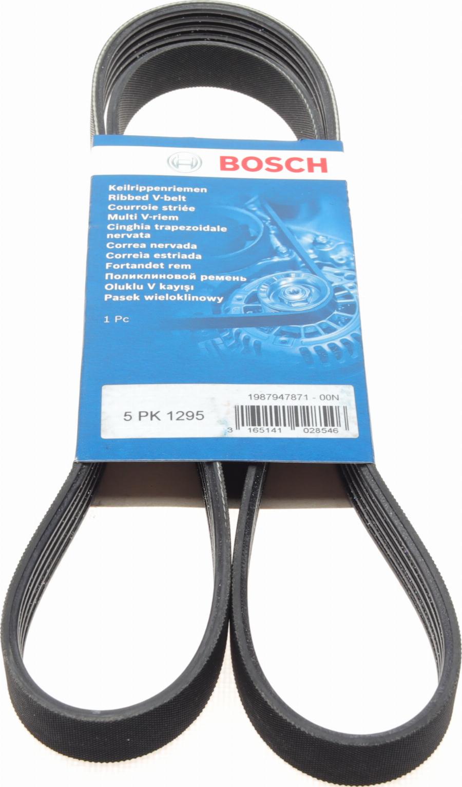 BOSCH 1 987 947 871 - V-Ribbed Belt motal.fi