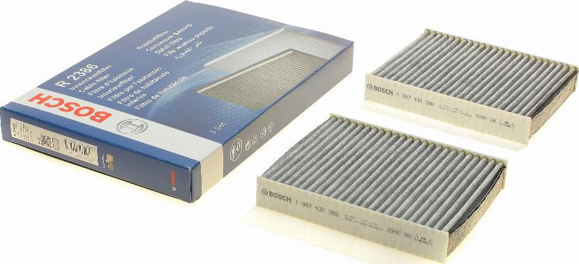 BOSCH 1 987 432 386 - Filter, interior air motal.fi