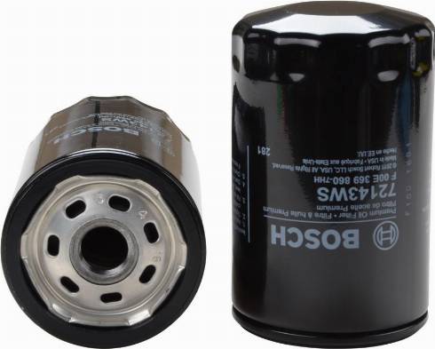 BOSCH F 00E 369 860 - Oil Filter motal.fi