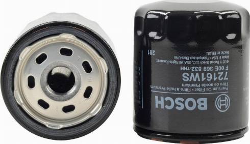 BOSCH F 00E 369 832 - Oil Filter motal.fi