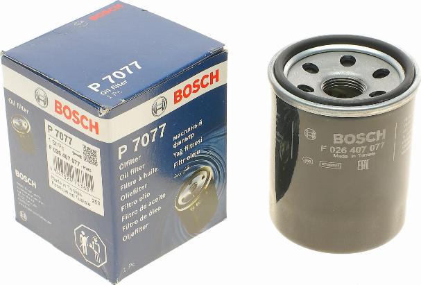 BOSCH F 026 407 077 - Oil Filter motal.fi