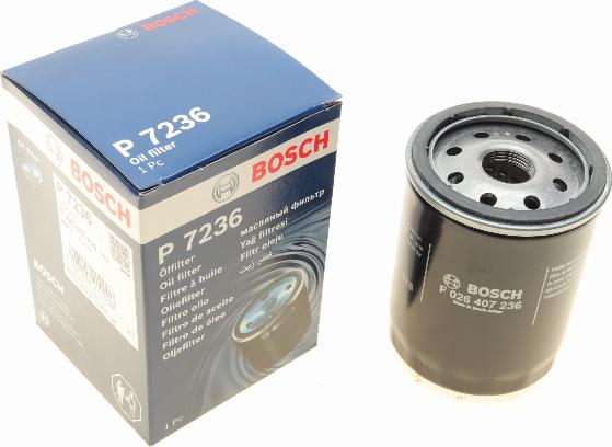 BOSCH F 026 407 236 - Oil Filter motal.fi