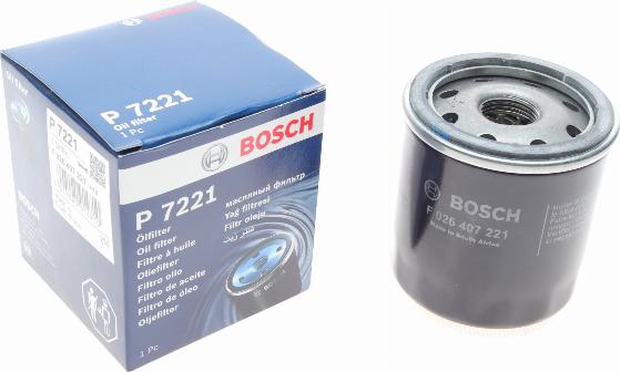 BOSCH F 026 407 221 - Oil Filter motal.fi