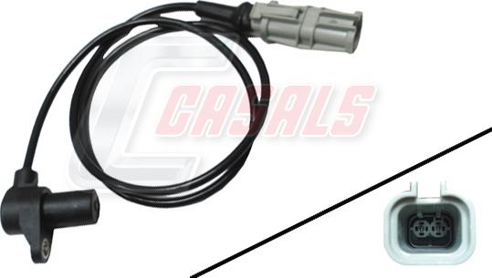 Casals 65328 - Sensor, crankshaft pulse motal.fi