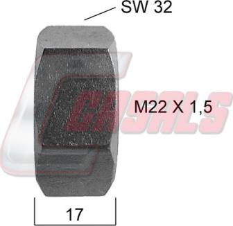 Casals 21149 - Wheel Nut motal.fi