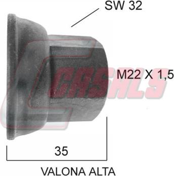 Casals 21124 - Wheel Nut motal.fi