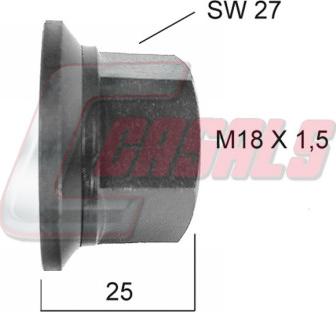 Casals 21391 - Wheel Nut motal.fi