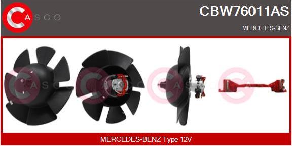 Casco CBW76011AS - Interior Blower motal.fi