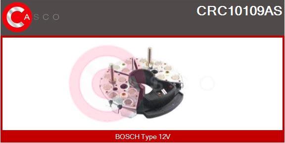 Casco CRC10109AS - Rectifier, alternator motal.fi