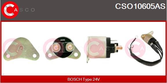 Casco CSO10605AS - Solenoid Switch, starter motal.fi