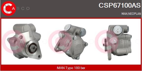 Casco CSP67100AS - Hydraulic Pump, steering system motal.fi