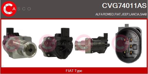 Casco CVG74011AS - EGR Valve motal.fi