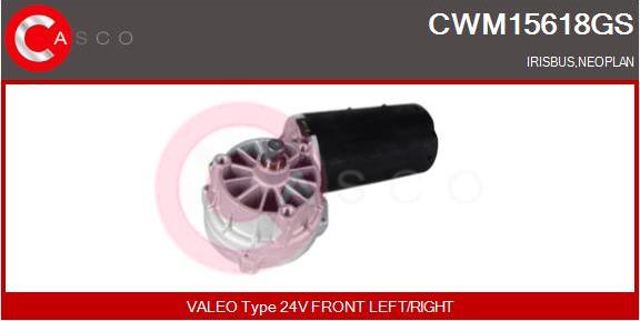 Casco CWM15618GS - Wiper Motor motal.fi