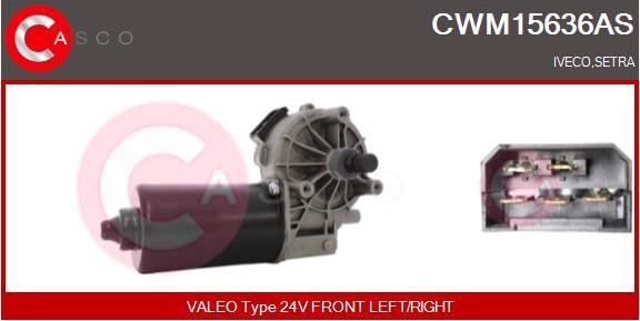 Casco CWM15636AS - Wiper Motor motal.fi