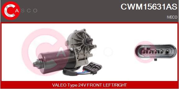 Casco CWM15631AS - Wiper Motor motal.fi