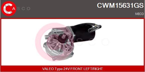 Casco CWM15631GS - Wiper Motor motal.fi