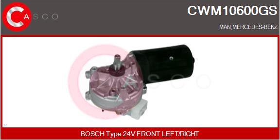 Casco CWM10600GS - Wiper Motor motal.fi