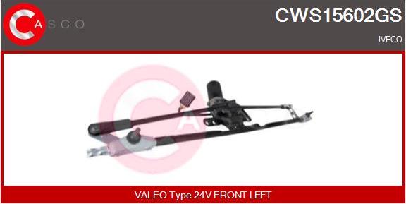 Casco CWS15602GS - Window Wiper System motal.fi