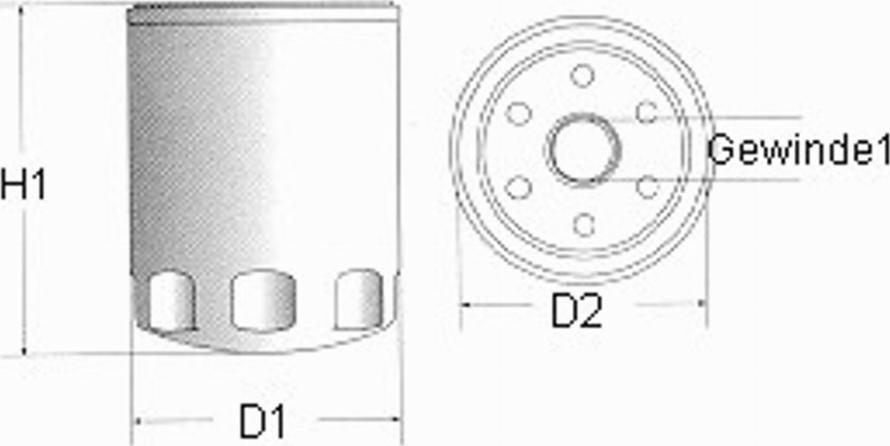 Champion C111/606 - Oil Filter motal.fi