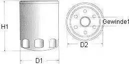 Mann-Filter W 712/1 - Oil Filter motal.fi