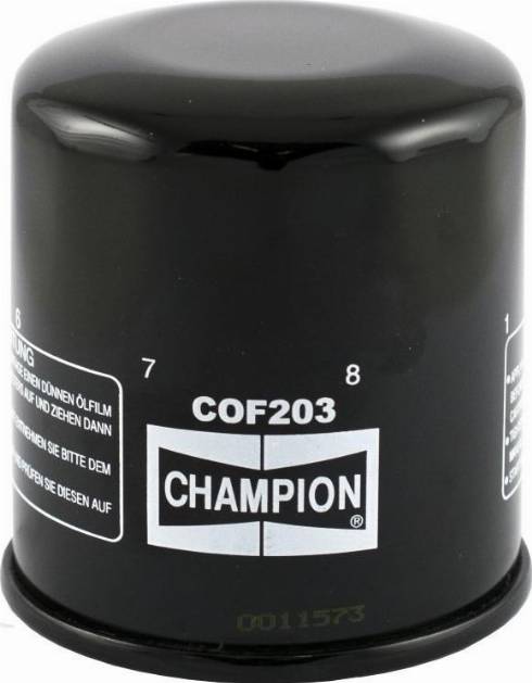 Champion COF203 - Oil Filter motal.fi