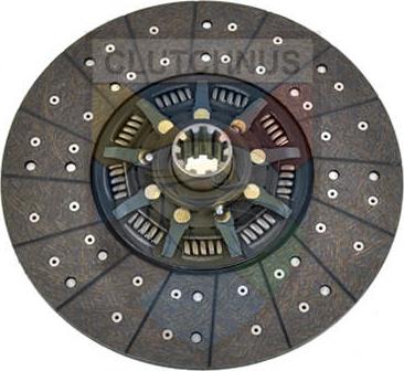 Clutchnus SMS81 - Clutch Disc motal.fi