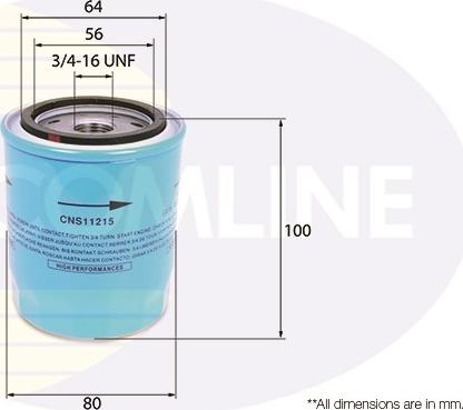 Comline CNS11215 - Oil Filter motal.fi