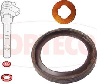 Corteco 49445016 - Seal Ring Set, injector motal.fi