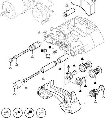 DAF 1 639 100 - Repair Kit, brake caliper motal.fi