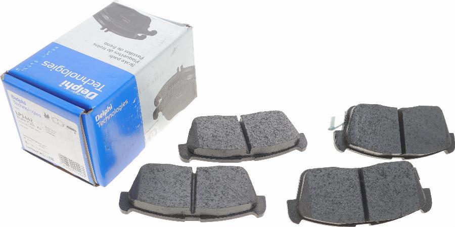 Delphi LP1442 - Brake Pad Set, disc brake motal.fi