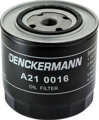 Denckermann A210016 - Oil Filter motal.fi