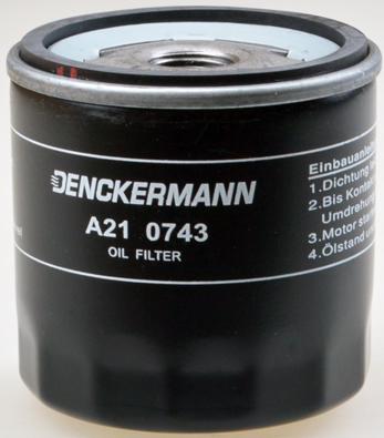 Denckermann A210743 - Oil Filter motal.fi