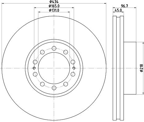 Lemförder 22241 - Brake Disc motal.fi